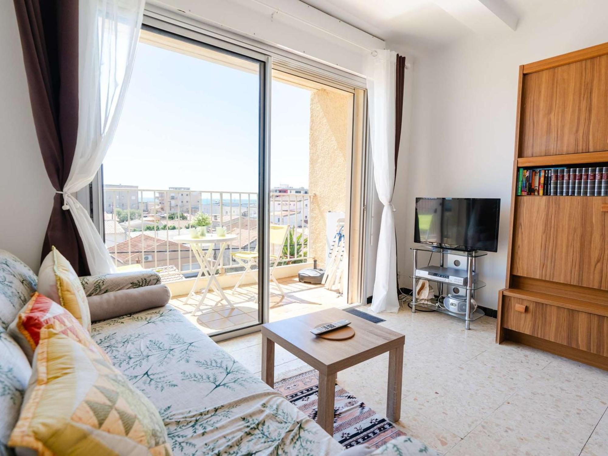 T3 A 2 Min De La Mer, 4 Personnes, Balcon Vue - Fr-1-409-283